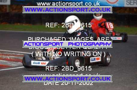 Photo: 2BD_9615 ActionSport Photography 20/11/2002 British Universities Kart Championship - Buckmore Park _1_AllDrivers #26
