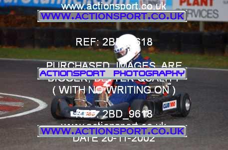 Photo: 2BD_9618 ActionSport Photography 20/11/2002 British Universities Kart Championship - Buckmore Park _1_AllDrivers #2