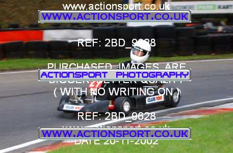 Photo: 2BD_9628 ActionSport Photography 20/11/2002 British Universities Kart Championship - Buckmore Park _1_AllDrivers #27
