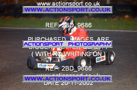 Photo: 2BD_9686 ActionSport Photography 20/11/2002 British Universities Kart Championship - Buckmore Park _1_AllDrivers #12