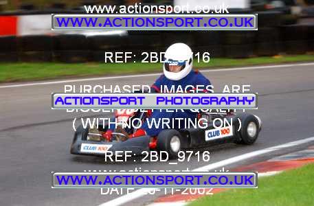 Photo: 2BD_9716 ActionSport Photography 20/11/2002 British Universities Kart Championship - Buckmore Park _1_AllDrivers #30