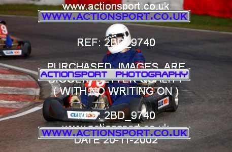 Photo: 2BD_9740 ActionSport Photography 20/11/2002 British Universities Kart Championship - Buckmore Park _1_AllDrivers #13