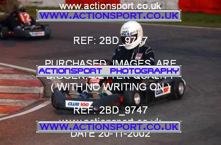 Photo: 2BD_9747 ActionSport Photography 20/11/2002 British Universities Kart Championship - Buckmore Park _1_AllDrivers #25
