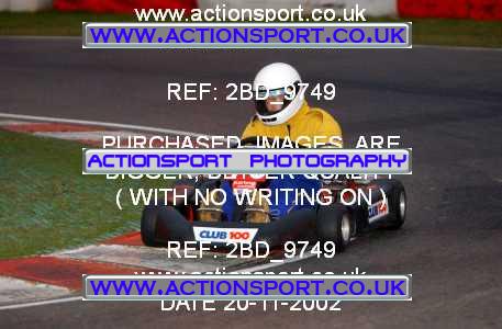 Photo: 2BD_9749 ActionSport Photography 20/11/2002 British Universities Kart Championship - Buckmore Park _1_AllDrivers #15