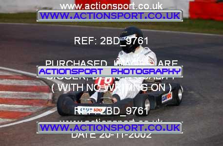 Photo: 2BD_9761 ActionSport Photography 20/11/2002 British Universities Kart Championship - Buckmore Park _1_AllDrivers #16