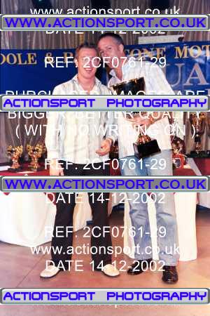 Photo: 2CF0761-29 ActionSport Photography 14/12/2002 YMSA Poole & Parkstone MC Presentation _1_AllPhotos #2