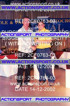 Photo: 2CF0763-03 ActionSport Photography 14/12/2002 YMSA Poole & Parkstone MC Presentation _1_AllPhotos #5