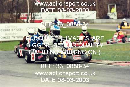 Photo: 33_0888-34 ActionSport Photography 08/03/2003 F6 Karting - Buckmore Park _4_SeniorProKart #3