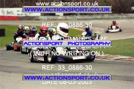 Photo: 33_0886-30 ActionSport Photography 08/03/2003 F6 Karting - Buckmore Park _3_Junior4Stroke_JuniorRoyale #9990
