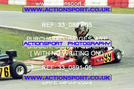 Photo: 33_0891-05 ActionSport Photography 08/03/2003 F6 Karting - Buckmore Park _5_F6Cadets #99