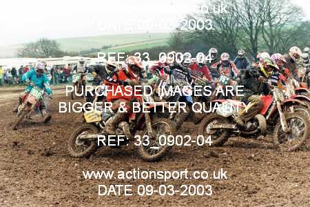Photo: 33_0902-04 ActionSport Photography 09/03/2003 ACU Hampshire Motocross Club - Foxholes, Bishopstone  _1_Solos #108