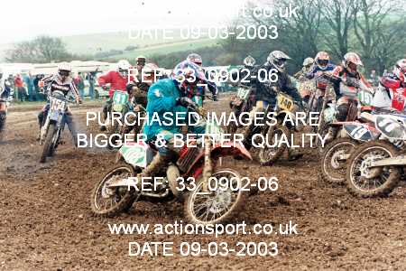 Photo: 33_0902-06 ActionSport Photography 09/03/2003 ACU Hampshire Motocross Club - Foxholes, Bishopstone  _1_Solos #108