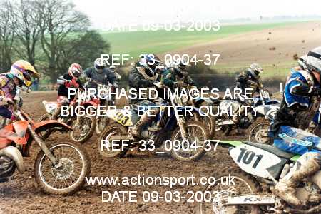 Photo: 33_0904-37 ActionSport Photography 09/03/2003 ACU Hampshire Motocross Club - Foxholes, Bishopstone  _1_Solos #43