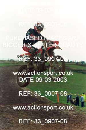 Photo: 33_0907-08 ActionSport Photography 09/03/2003 ACU Hampshire Motocross Club - Foxholes, Bishopstone  _1_Solos #43