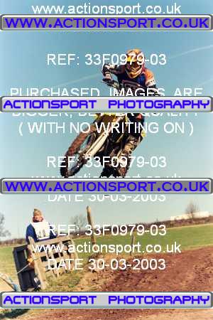Photo: 33F0979-03 ActionSport Photography 30/03/2003 Warley Wasps SSC - Sherwood Forest _1_AMX #64