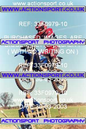 Photo: 33F0979-10 ActionSport Photography 30/03/2003 Warley Wasps SSC - Sherwood Forest _1_AMX #25