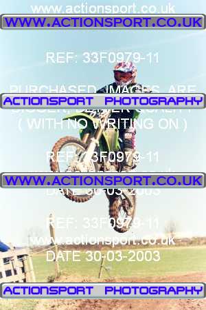 Photo: 33F0979-11 ActionSport Photography 30/03/2003 Warley Wasps SSC - Sherwood Forest _1_AMX #63