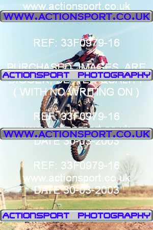 Photo: 33F0979-16 ActionSport Photography 30/03/2003 Warley Wasps SSC - Sherwood Forest _1_AMX #18