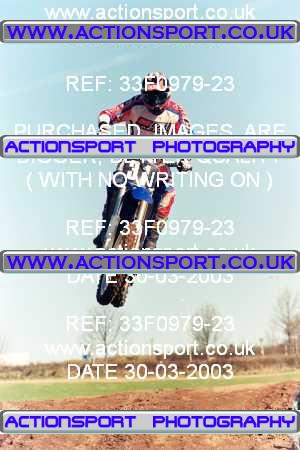 Photo: 33F0979-23 ActionSport Photography 30/03/2003 Warley Wasps SSC - Sherwood Forest _1_AMX #31