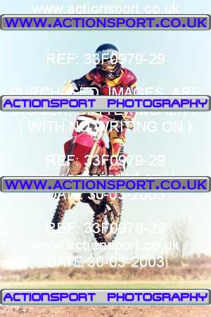 Photo: 33F0979-29 ActionSport Photography 30/03/2003 Warley Wasps SSC - Sherwood Forest _1_AMX #73