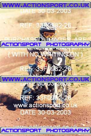 Photo: 33F0982-26 ActionSport Photography 30/03/2003 Warley Wasps SSC - Sherwood Forest _5_65s #2
