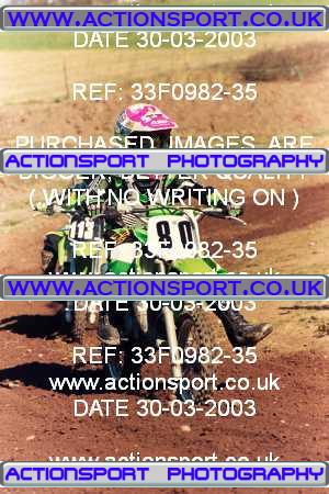 Photo: 33F0982-35 ActionSport Photography 30/03/2003 Warley Wasps SSC - Sherwood Forest _5_65s #80