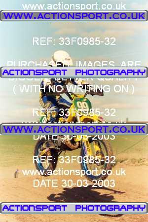 Photo: 33F0985-32 ActionSport Photography 30/03/2003 Warley Wasps SSC - Sherwood Forest _3_BW85s #99