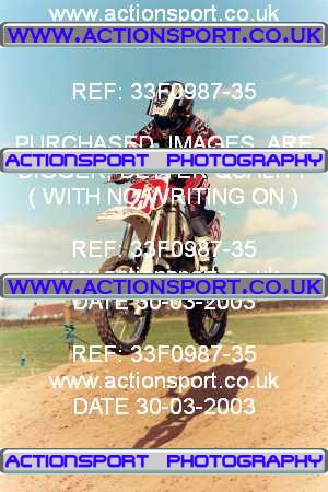 Photo: 33F0987-35 ActionSport Photography 30/03/2003 Warley Wasps SSC - Sherwood Forest _4_SW85s #251