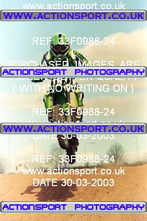 Photo: 33F0988-24 ActionSport Photography 30/03/2003 Warley Wasps SSC - Sherwood Forest _4_SW85s #167