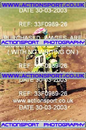 Photo: 33F0989-26 ActionSport Photography 30/03/2003 Warley Wasps SSC - Sherwood Forest _5_65s #80