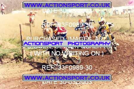 Photo: 33F0989-30 ActionSport Photography 30/03/2003 Warley Wasps SSC - Sherwood Forest _5_65s #77
