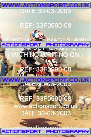 Photo: 33F0990-08 ActionSport Photography 30/03/2003 Warley Wasps SSC - Sherwood Forest _5_65s #115