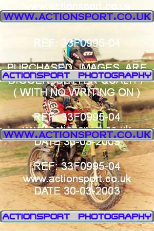Photo: 33F0995-04 ActionSport Photography 30/03/2003 Warley Wasps SSC - Sherwood Forest _6_Autos #9