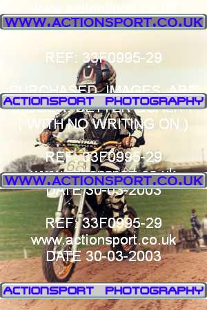 Photo: 33F0995-29 ActionSport Photography 30/03/2003 Warley Wasps SSC - Sherwood Forest _6_Autos #68