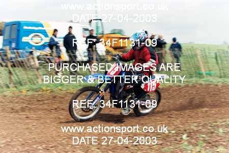 Photo: 34F1131-09 ActionSport Photography 27/04/2003 AMCA Dursley & District MCC - Nympsfield  _8_750Experts #115