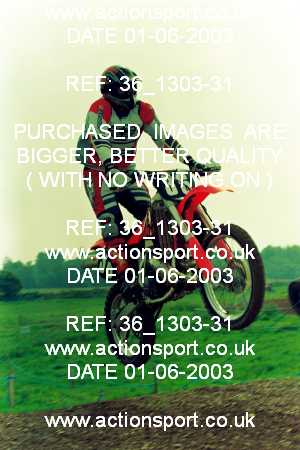 Photo: 36_1303-31 ActionSport Photography 01/06/2003 AMCA Shobdon & District MCC - Downwood Farm Shobdon  _0_JuniorsPractice #36