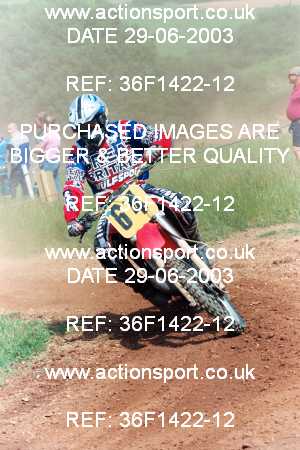 Photo: 36F1422-12 ActionSport Photography 29/06/2003 AMCA Bridgwater MXC - The Pan, Enmore  _3_Experts #64