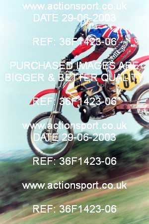 Photo: 36F1423-06 ActionSport Photography 29/06/2003 AMCA Bridgwater MXC - The Pan, Enmore  _3_Experts #64