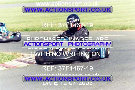 Photo: 37F1467-19 ActionSport Photography 12/07/2003 NatSKA Kart Finals - Whilton Mill  _6_Class8 #18