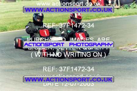 Photo: 37F1472-34 ActionSport Photography 12/07/2003 NatSKA Kart Finals - Whilton Mill  _2_Class11 #1
