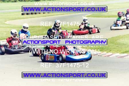 Photo: 37F1475-12 ActionSport Photography 12/07/2003 NatSKA Kart Finals - Whilton Mill  _2_Class11 #1
