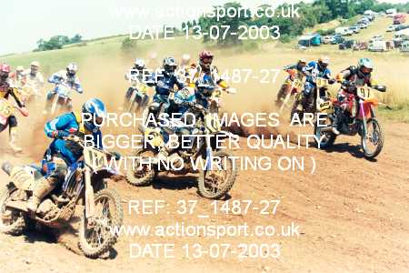 Photo: 37_1487-27 ActionSport Photography 13/07/2003 AMCA Polesworth MXC [Fourstroke Championships] - Stipers Hill  _4_FourstrokeChampionship #114