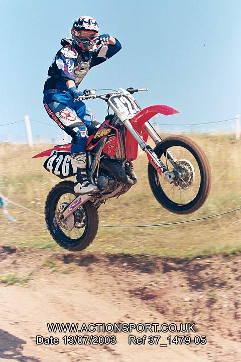 Sample image from 13/07/2003 AMCA Polesworth MXC [Fourstroke Championships] - Stipers Hill 