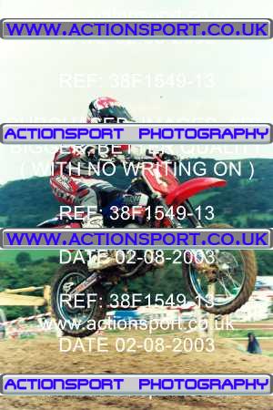 Photo: 38F1549-13 ActionSport Photography 02/08/2003 Severn Valley SSC All British - Brookthorpe _5_SW85s #4
