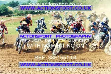 Photo: 38F1551-04 ActionSport Photography 02/08/2003 Severn Valley SSC All British - Brookthorpe _1_AMX #9990