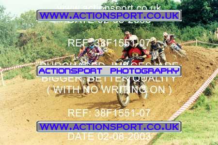 Photo: 38F1551-07 ActionSport Photography 02/08/2003 Severn Valley SSC All British - Brookthorpe _1_AMX #117