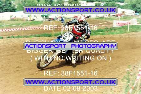 Photo: 38F1551-16 ActionSport Photography 02/08/2003 Severn Valley SSC All British - Brookthorpe _1_AMX #20
