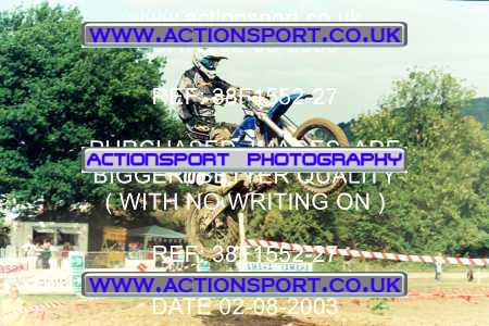 Photo: 38F1552-27 ActionSport Photography 02/08/2003 Severn Valley SSC All British - Brookthorpe _1_AMX #108