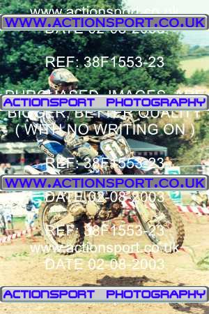 Photo: 38F1553-23 ActionSport Photography 02/08/2003 Severn Valley SSC All British - Brookthorpe _1_AMX #117