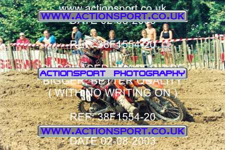 Photo: 38F1554-20 ActionSport Photography 02/08/2003 Severn Valley SSC All British - Brookthorpe _2_125Seniors #98
